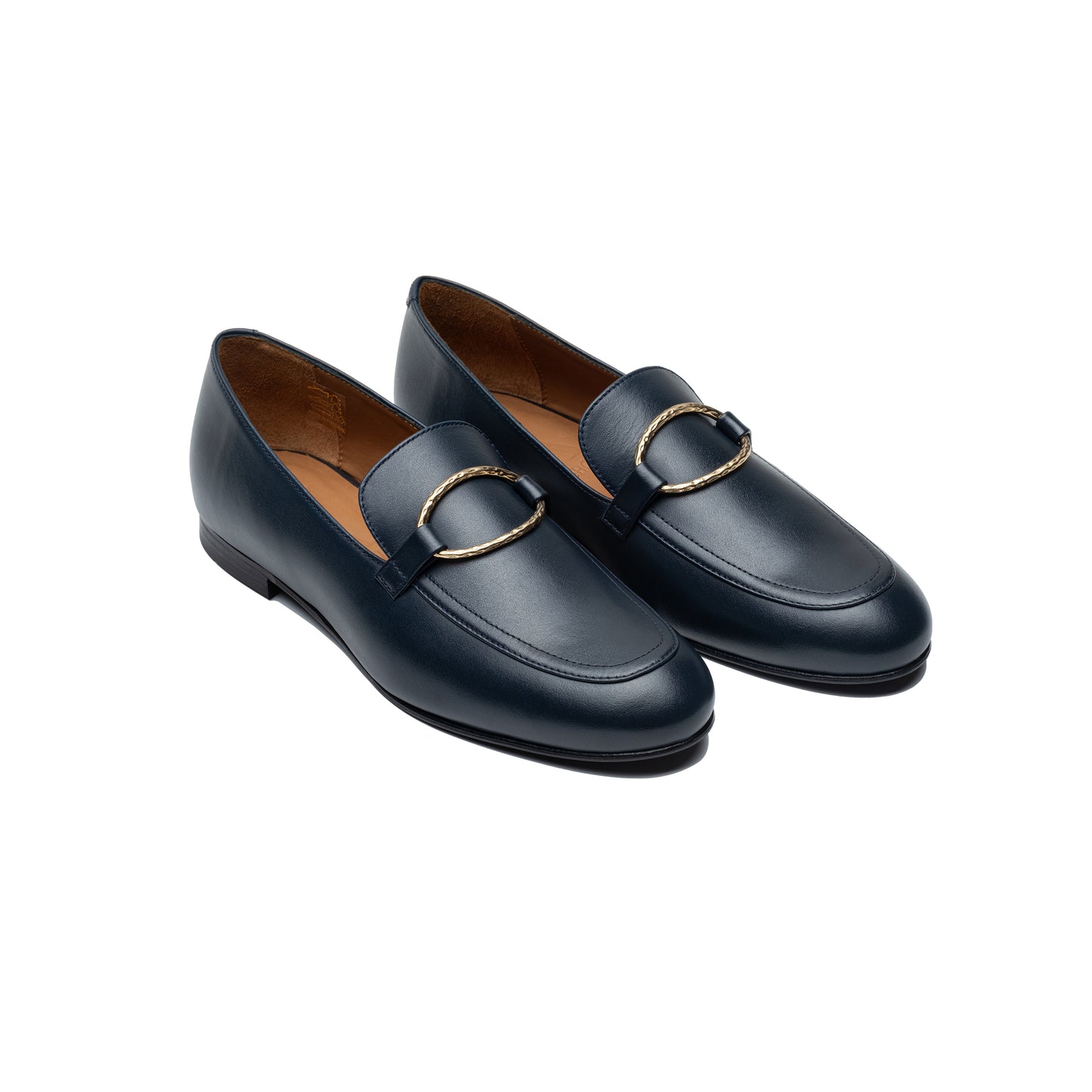 Blue Navy Tomboy Chic Loafers