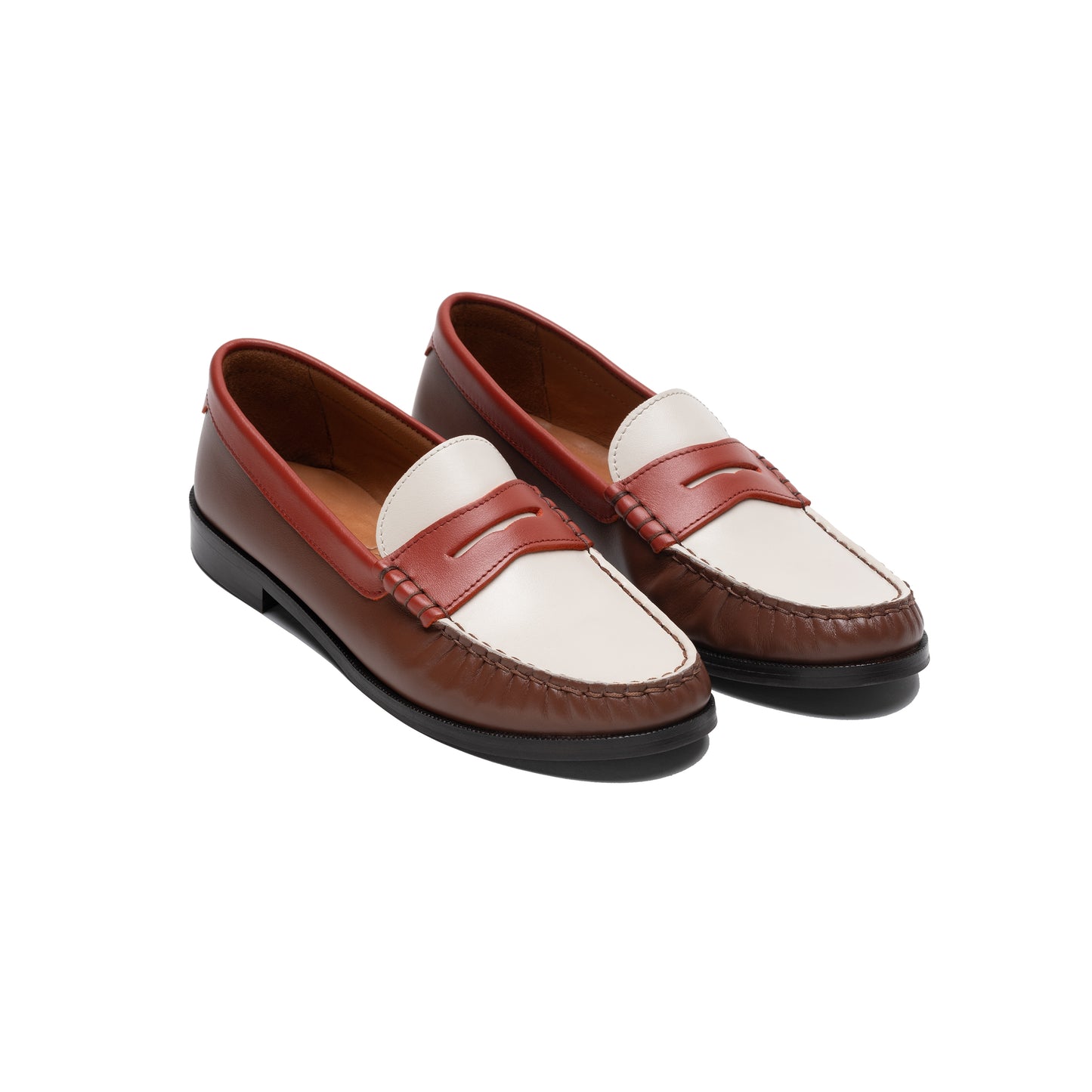 The Three Shades Loafer Brown