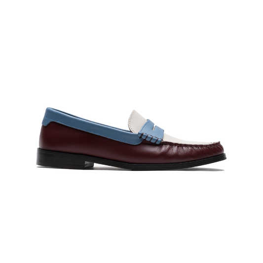 The Three Shades Loafer Burgundy