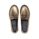 Gold Penny Loafer - Lachoix